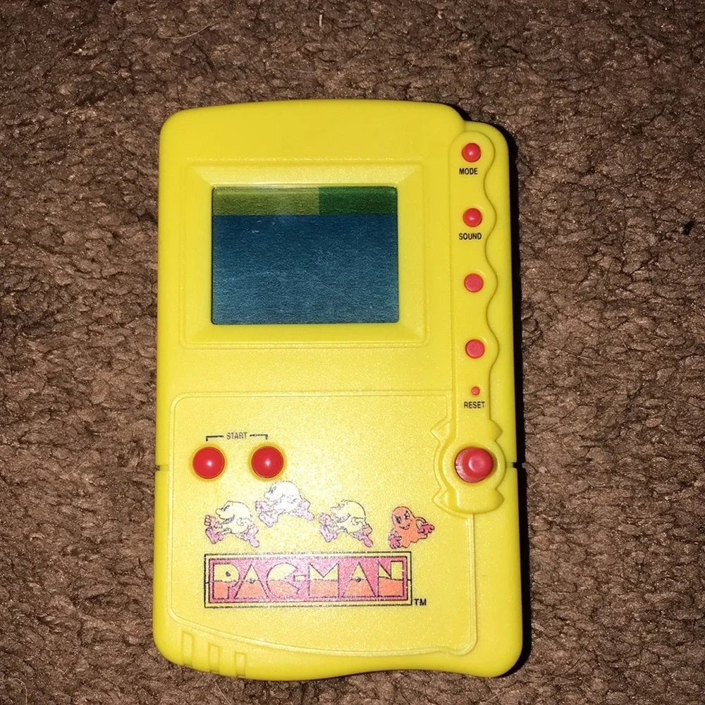 Pac-Man handheld vintage video game 1997 console